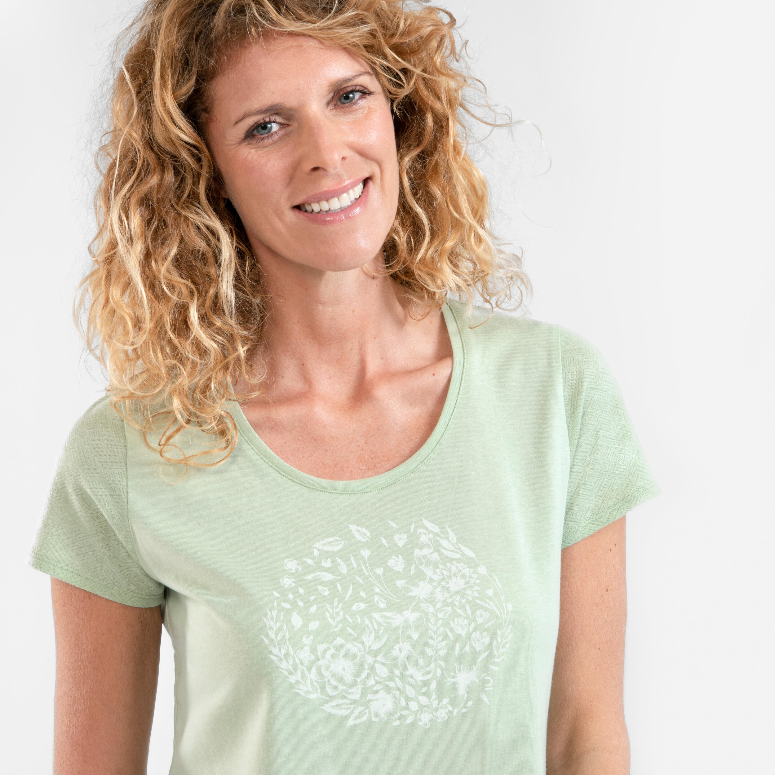 Women's Hiking T-shirt - NH500 2/6