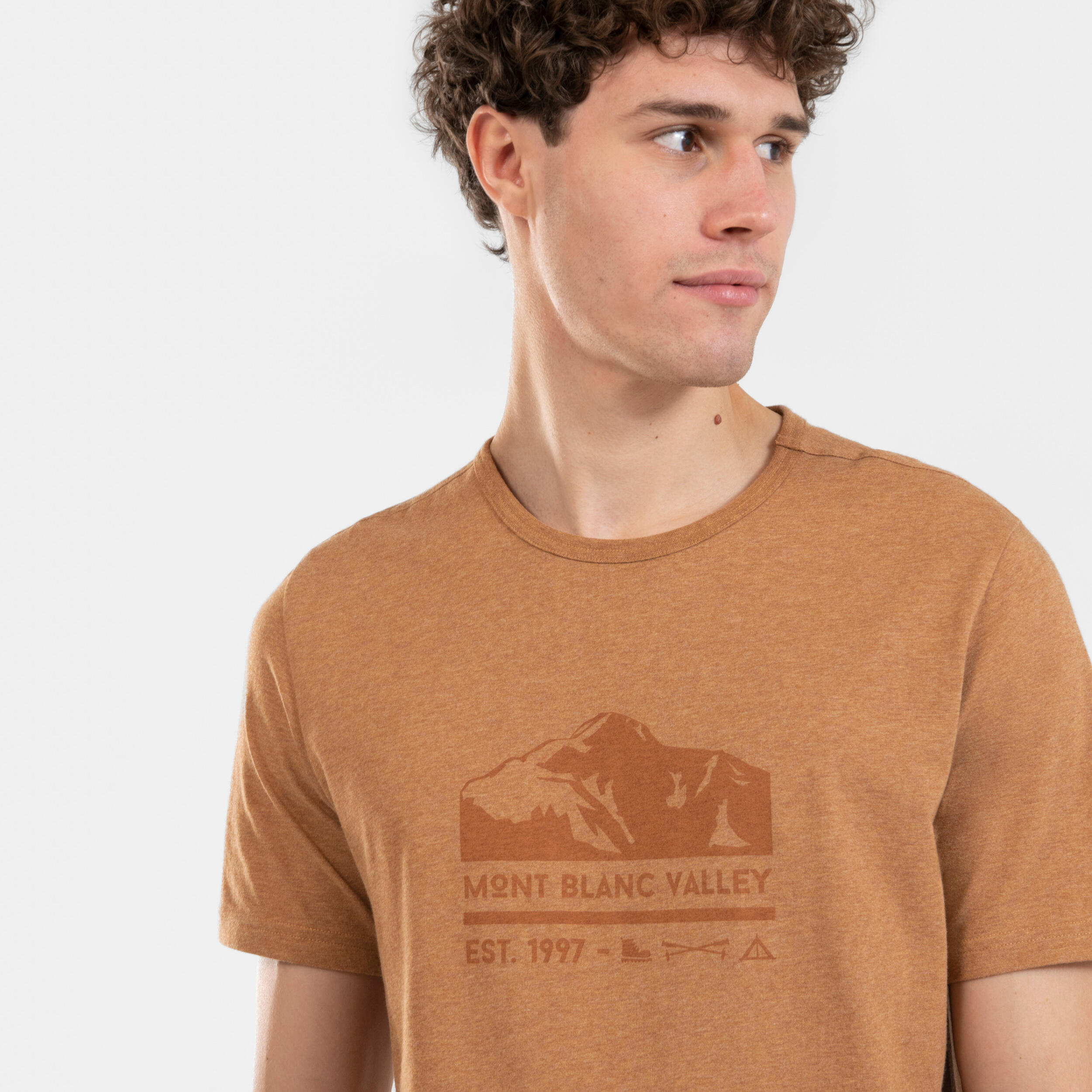 Men's Hiking Tshirt NH100