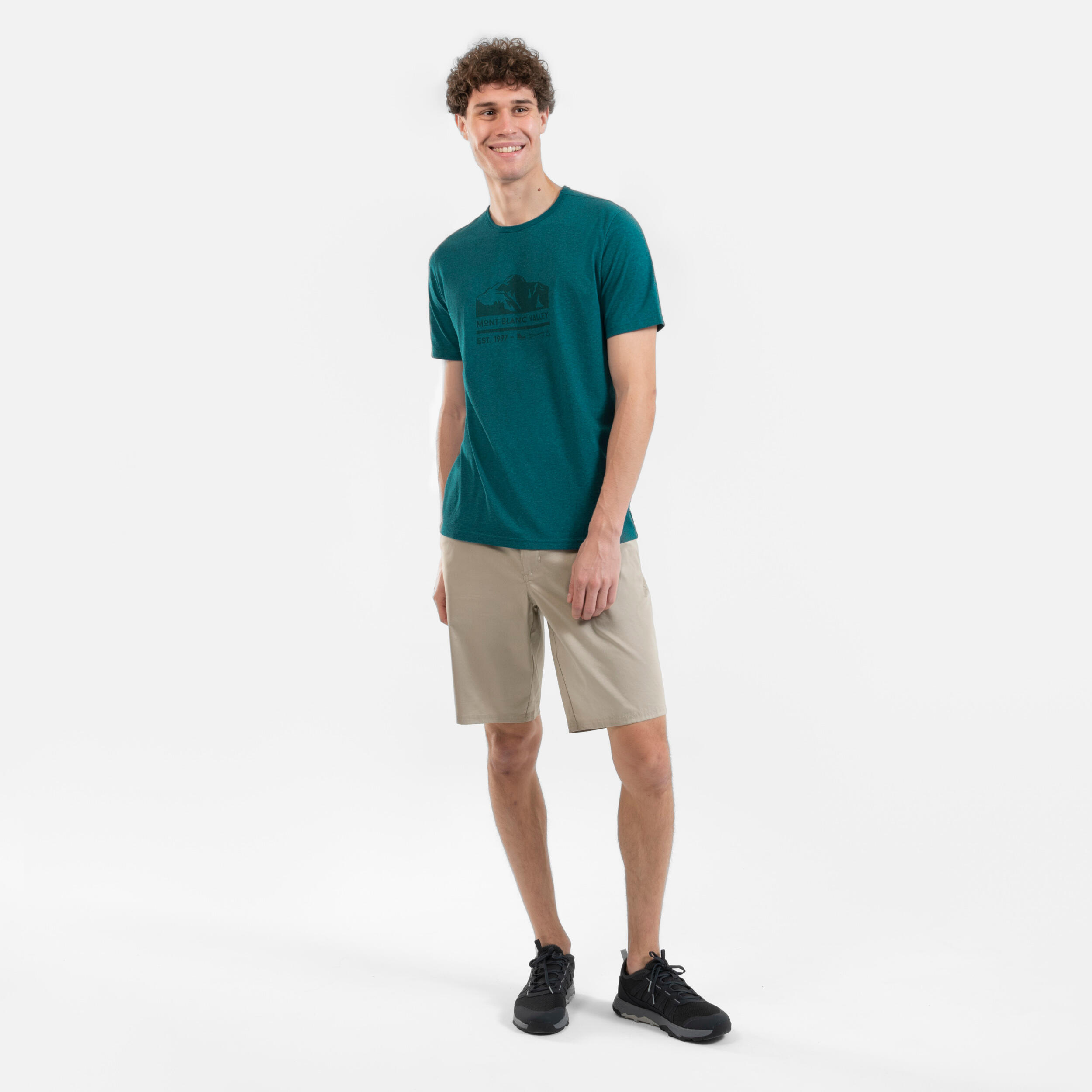 Herren Wandern Wandershorts - NH100 2/6