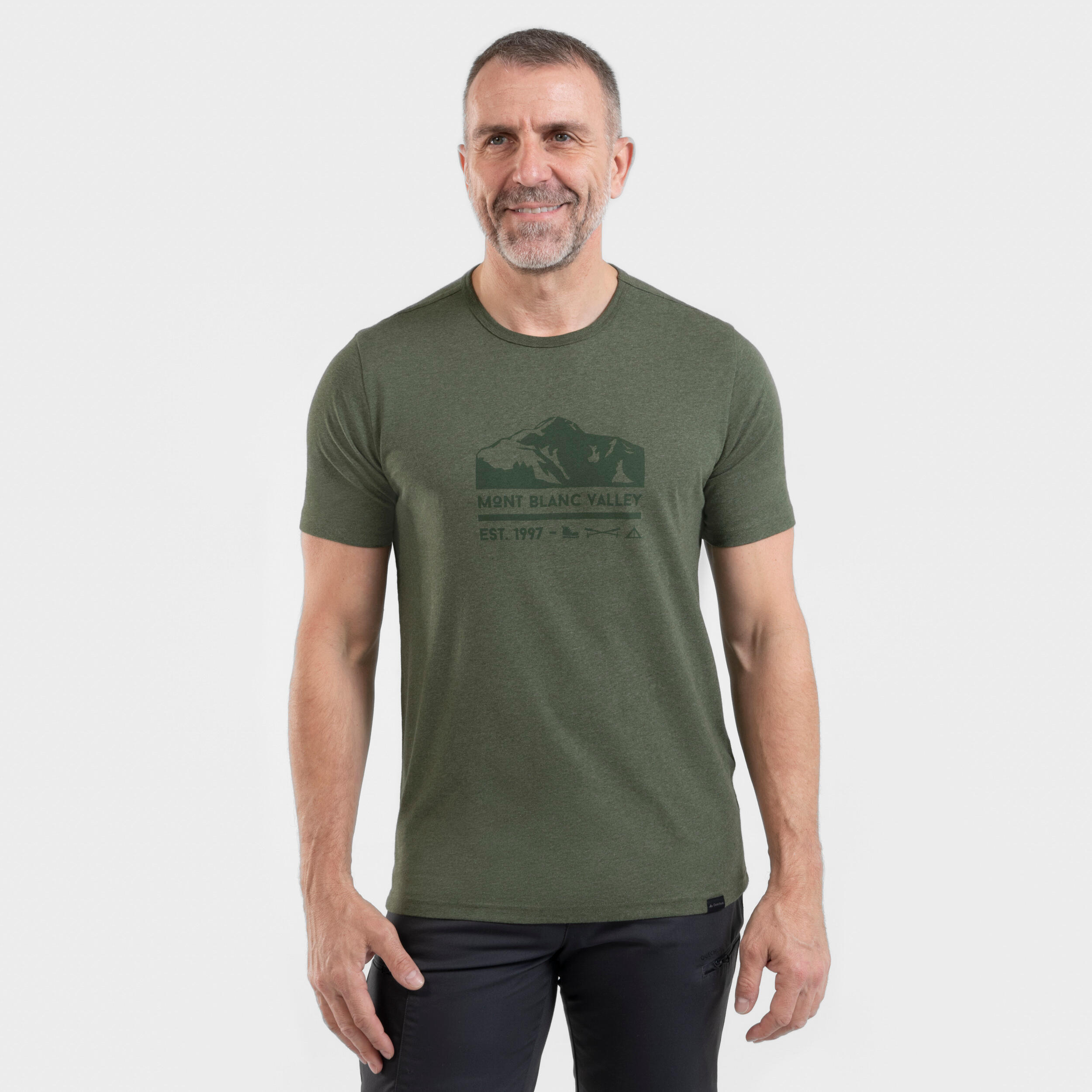 Men's Hiking T-shirt NH100 3/5