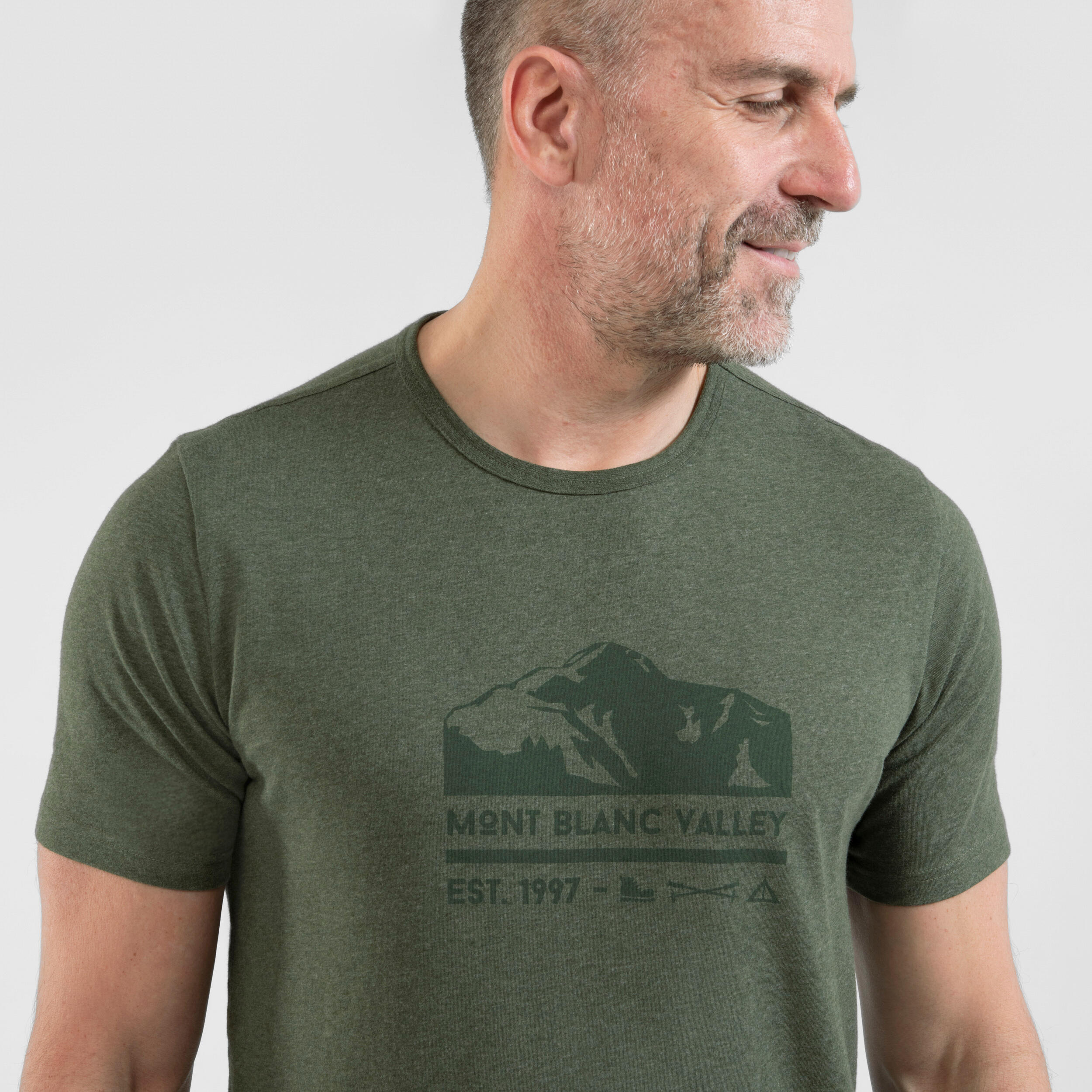 Men's Hiking T-shirt NH100 5/5