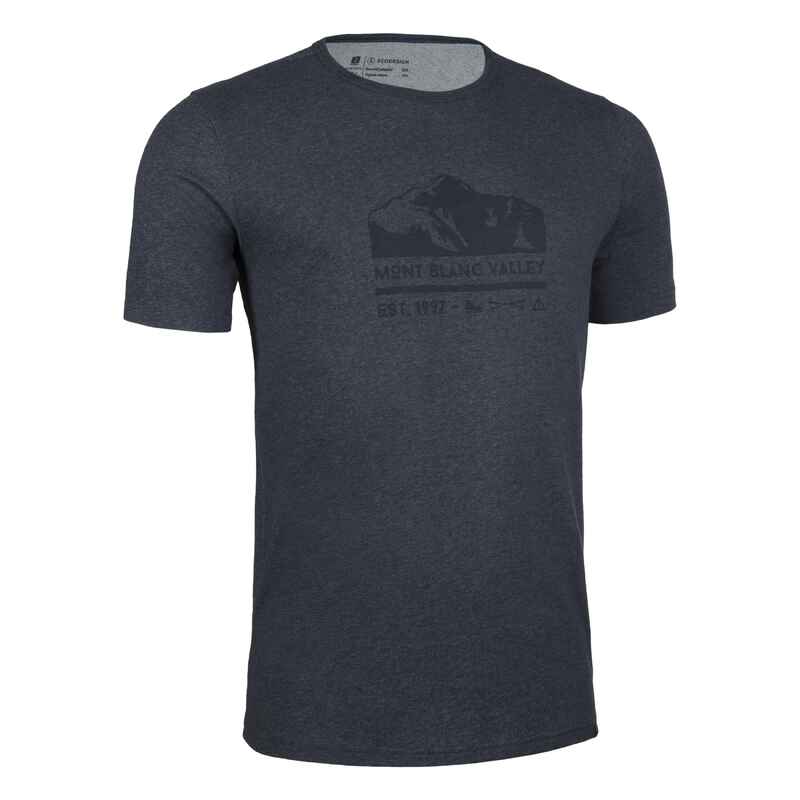 T-Shirt Herren - NH100 dunkelblau