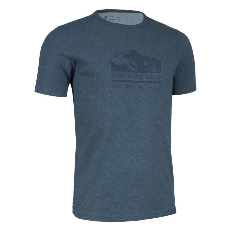 Camiseta de montaña y trekking manga corta Hombre Quechua NH100