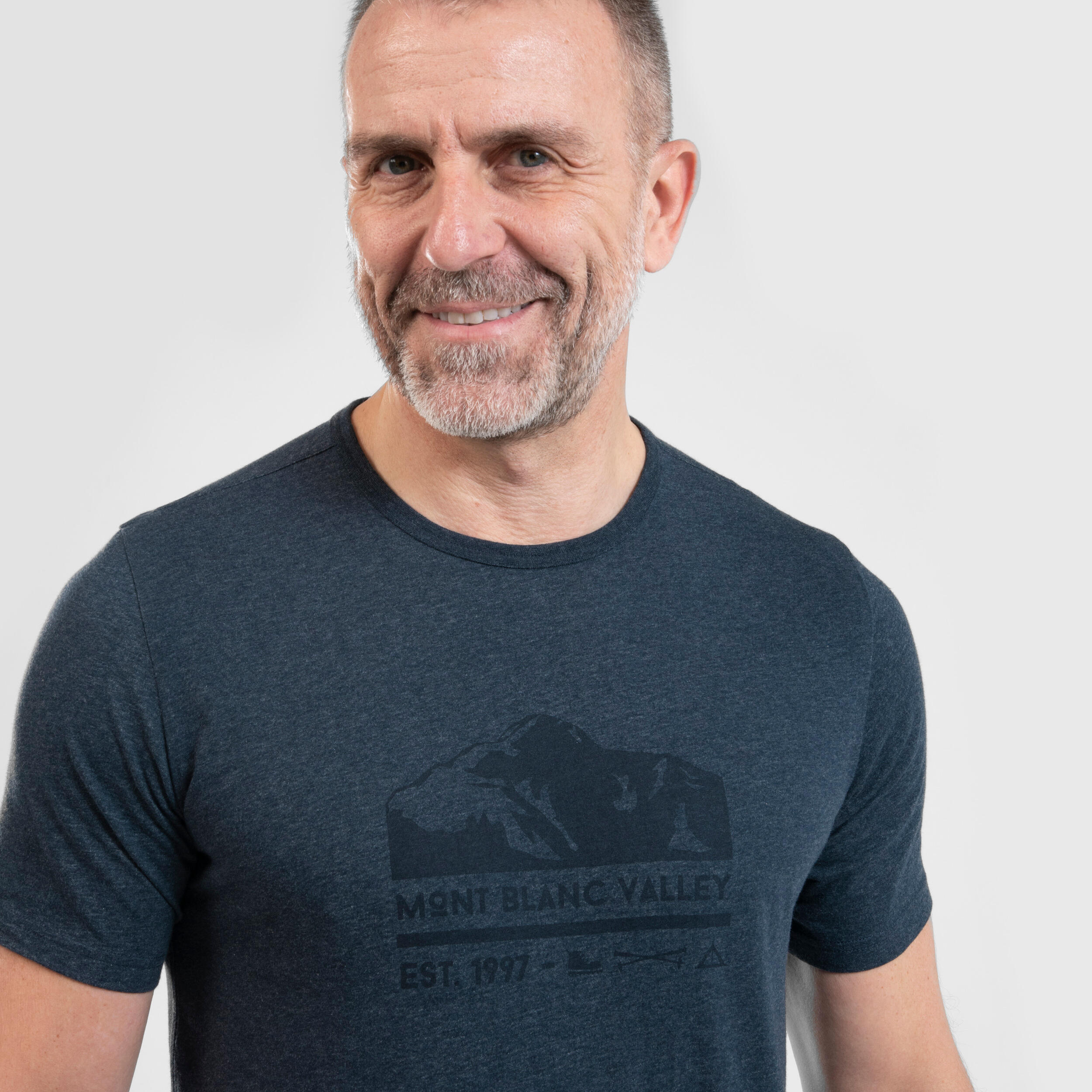 Men's Hiking T-shirt NH100 5/7