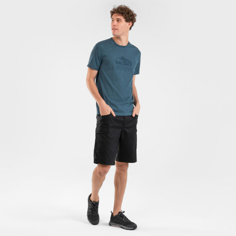 Wandershorts Herren - NH550 schwarz