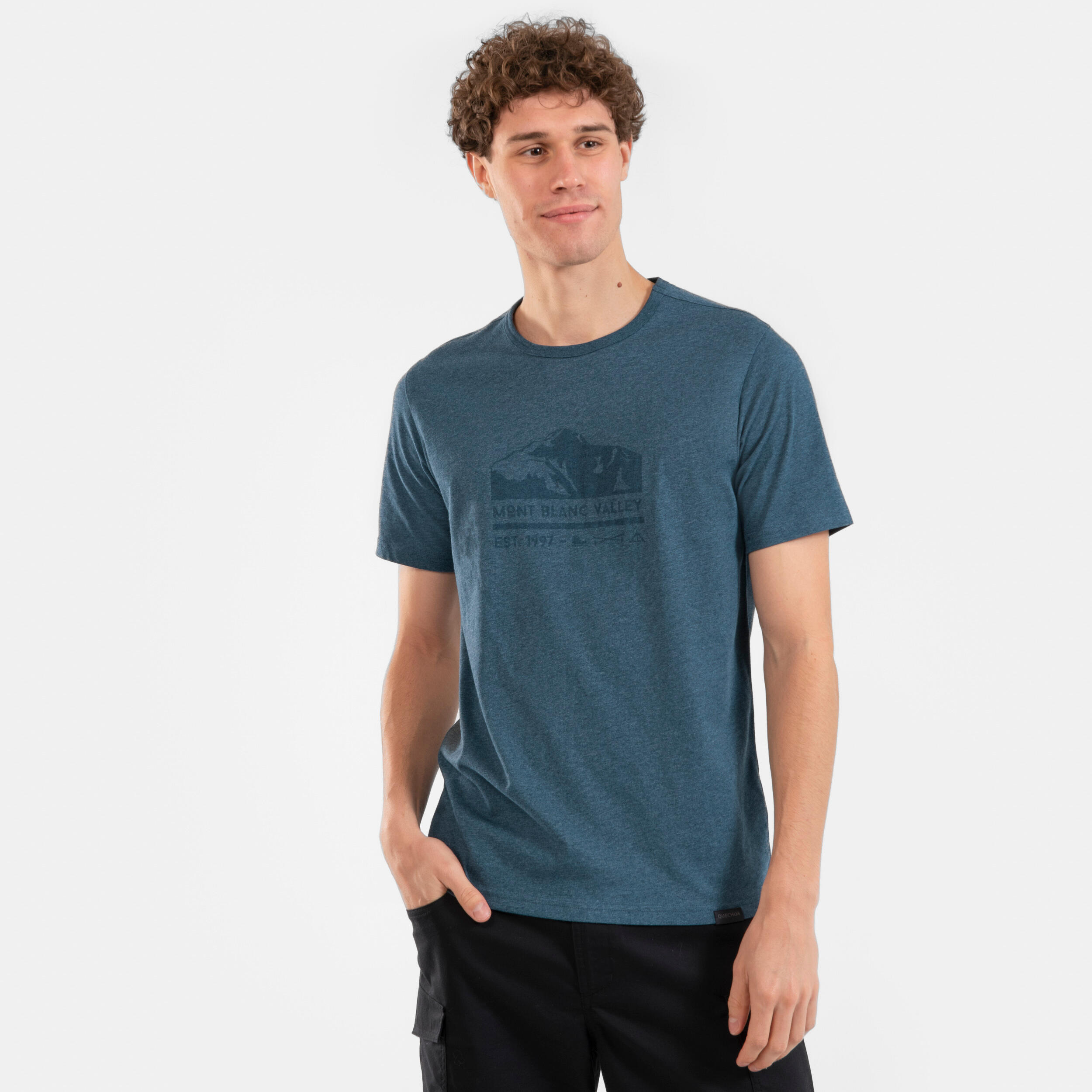 Men's Hiking Tshirt NH100