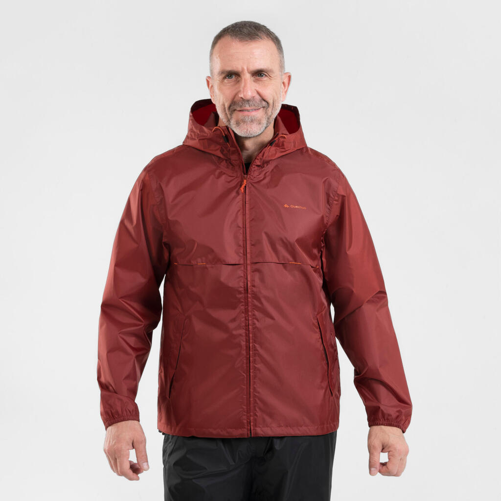 Men's Waterproof Hiking Jacket - Raincut Full Zip