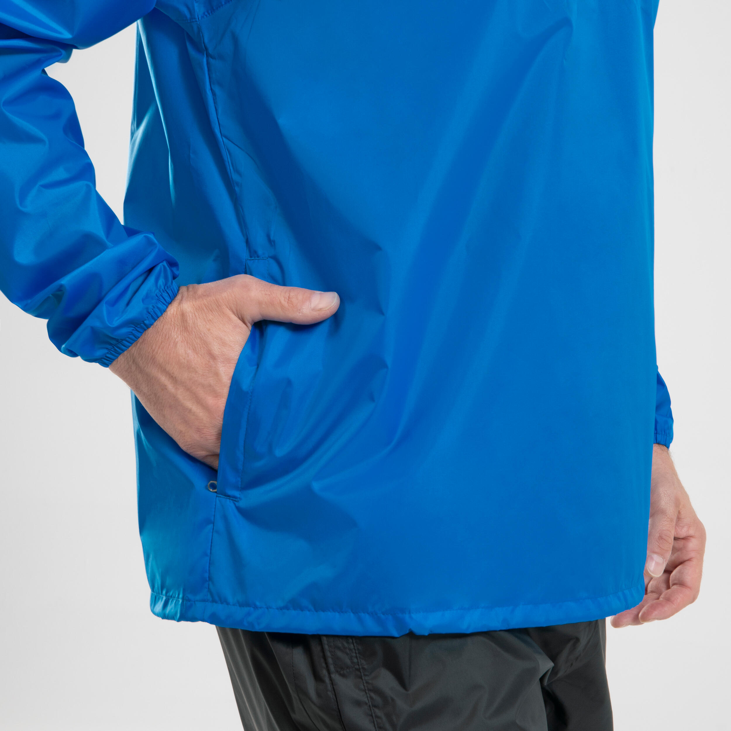 Men's Windproof and Water-repellent Hiking Jacket - Raincut 1/2 Zip 4/15