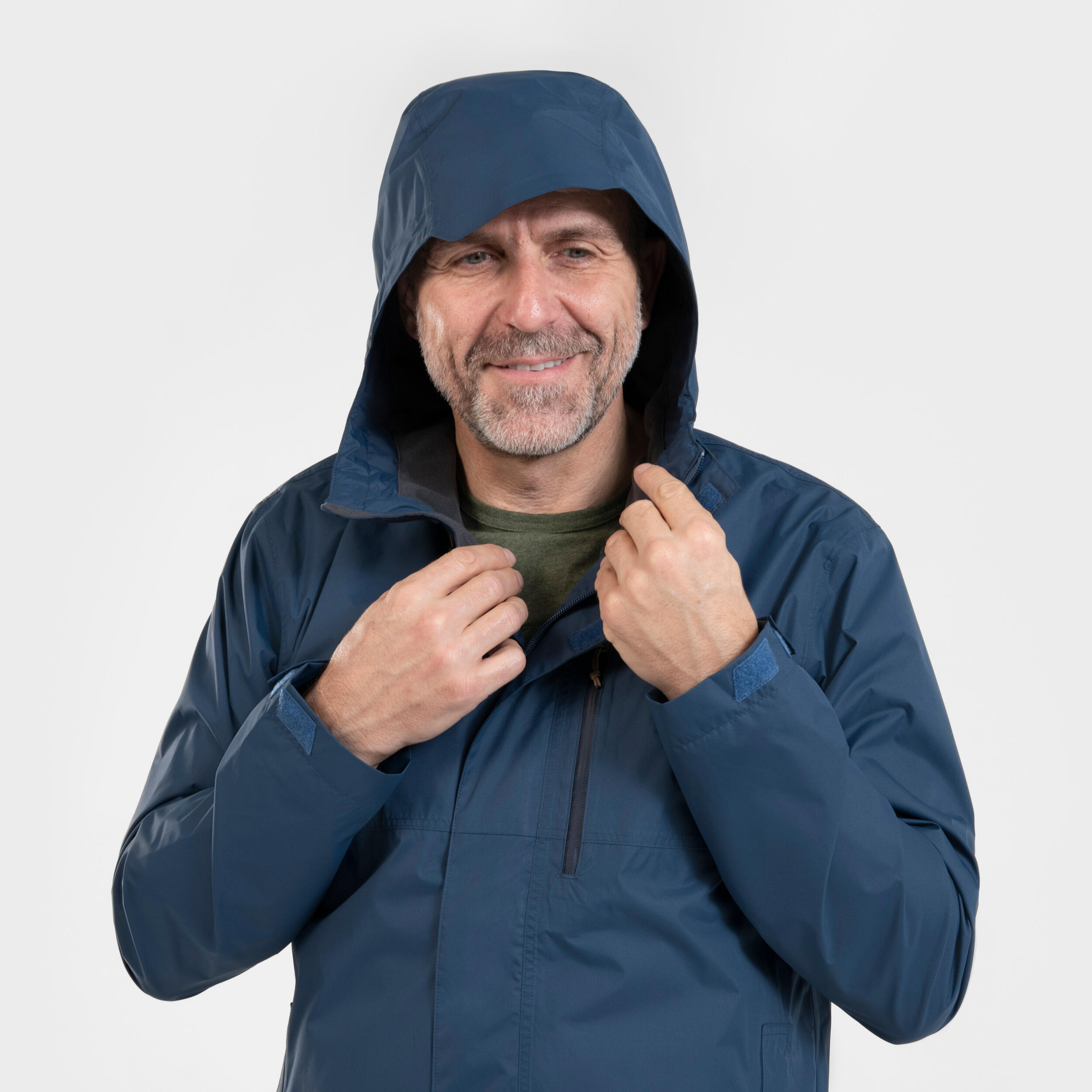 Veste impermeable de randonnee nh500 imper homme Decathlon