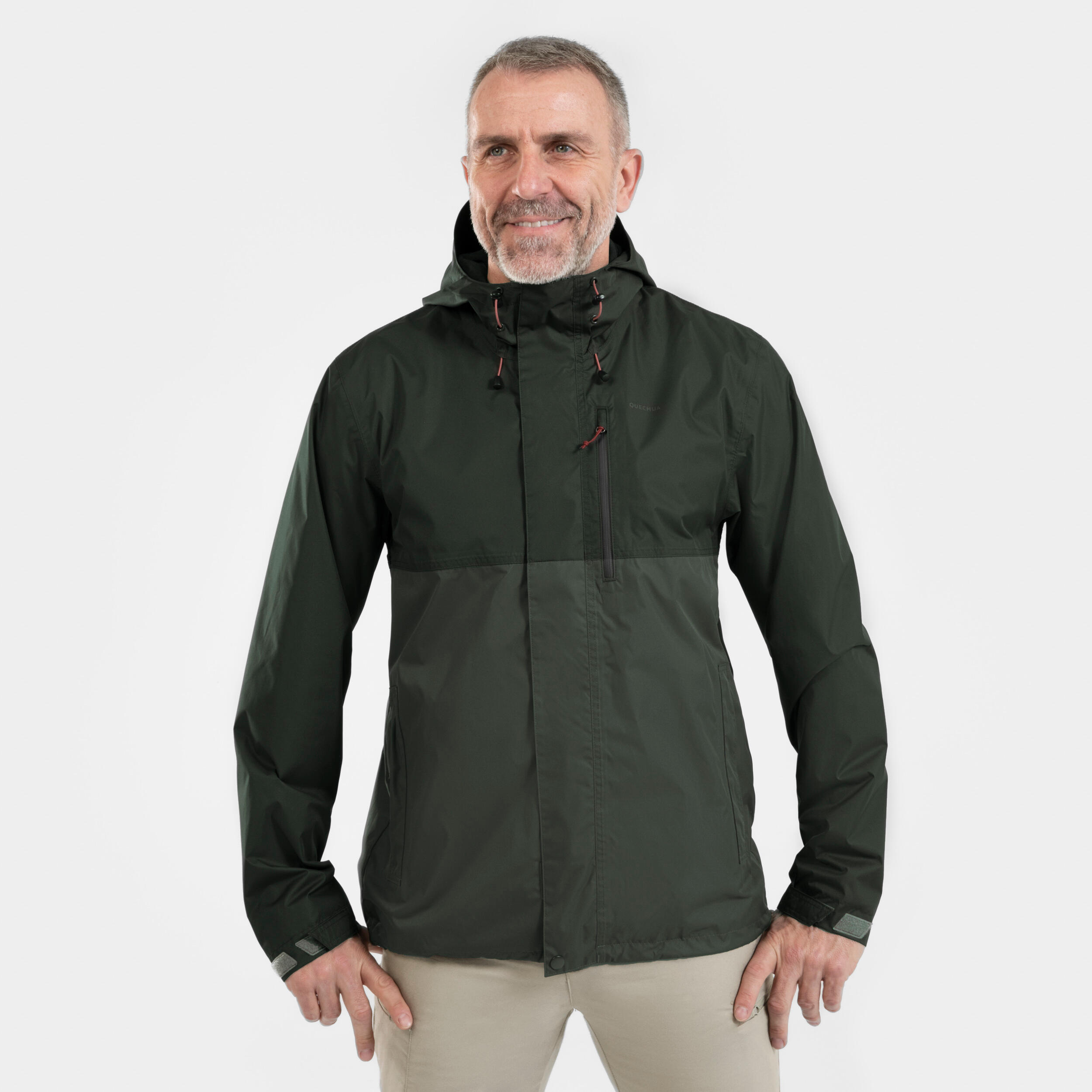 QUECHUA Wanderjacke Herren wasserdicht - NH500