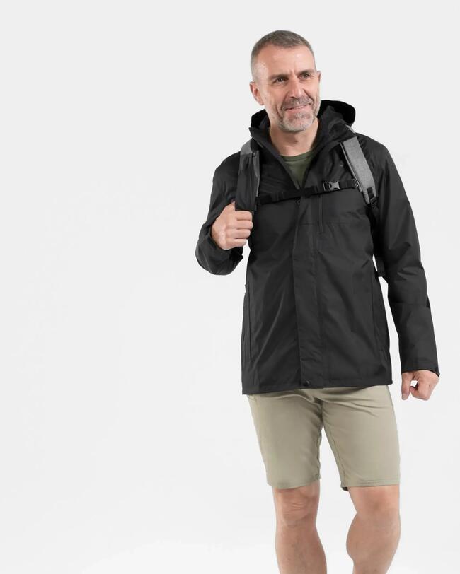 Regenjas voor wandelen heren NH500 QUECHUA Decathlon