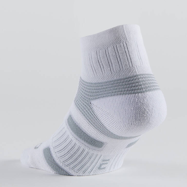 RS 560 Mid Sport Socks Tri-Pack - White/Grey