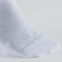 CHAUSSETTES DE SPORT BASSES ARTENGO RS 160 BLANC LOT DE 3