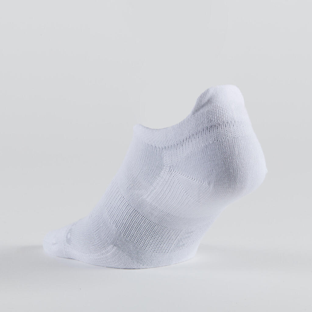 CHAUSSETTES DE SPORT BASSES ARTENGO RS 160 ROSE BLANC BLEU CHINE LOT DE 3