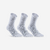 CHAUSSETTES DE SPORT HAUTES RS 160 BLANC LOT DE 3