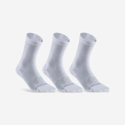 CALCETINES LARGOS DE DEPORTE RS 160 BLANCO LOTE DE 3 PARES