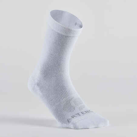 CALCETINES LARGOS DE DEPORTE RS 160 BLANCO LOTE DE 3 PARES