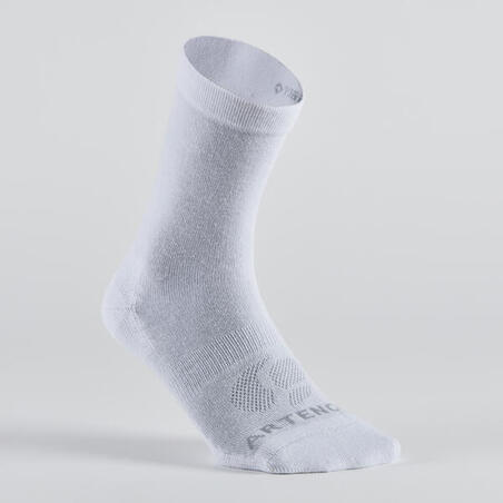 CHAUSSETTES DE SPORT HAUTES RS 160 BLANC LOT DE 3