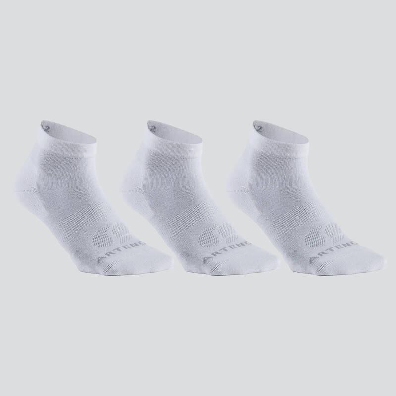 Calcetines blancos para mujer 12 pares Over Stock, Blanco