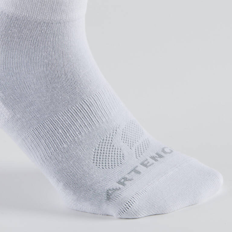 RS 160 Adult Mid-High Sports Socks Tri-Pack - White