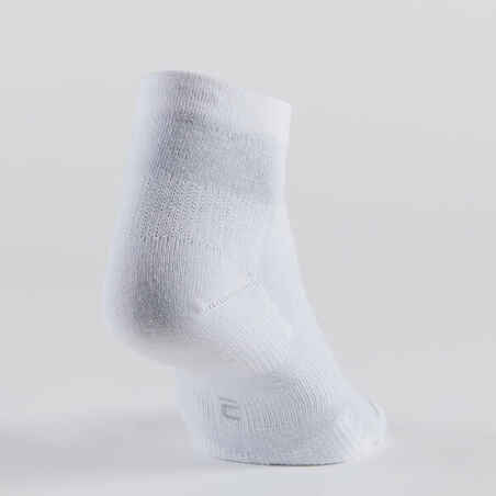 Mid-High Sport Socks Tri-Pack - RS 160 White - Snow white