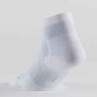 RS 160 Adult Mid-High Sports Socks Tri-Pack - White