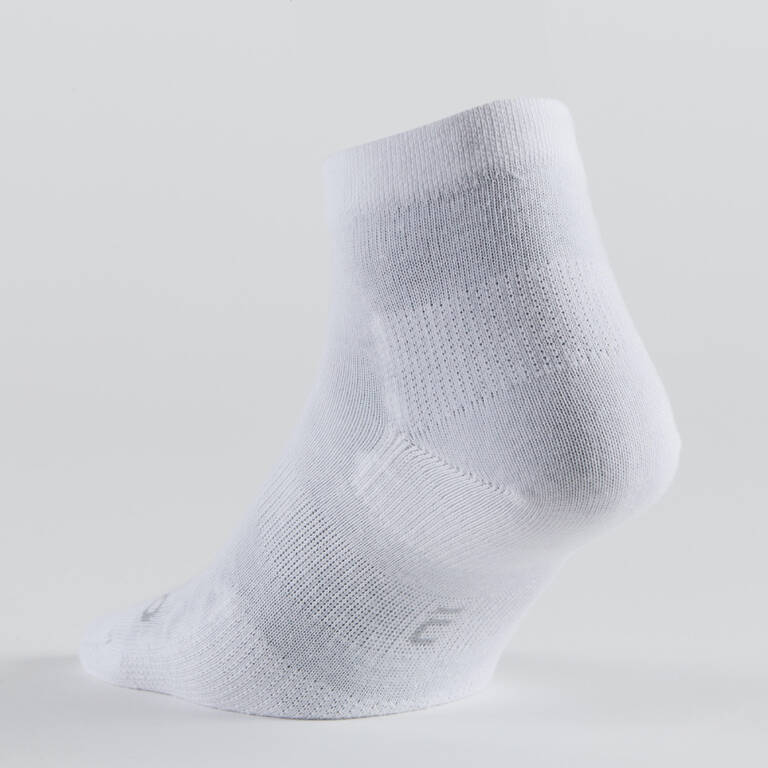 RS 160 Adult Mid-High Sports Socks Tri-Pack - White