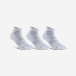 RS 500 Mid Sports Socks Tri-Pack - White