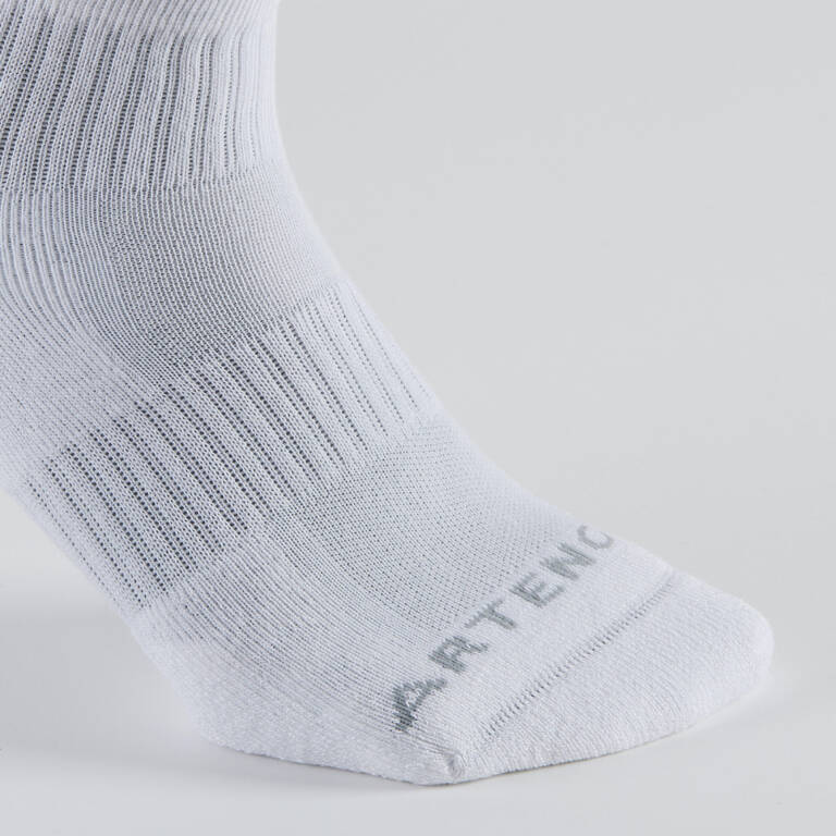 RS 500 Mid Sports Socks Tri-Pack - White