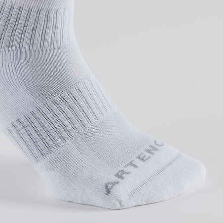 RS 500 Mid Sports Socks Tri-Pack - White