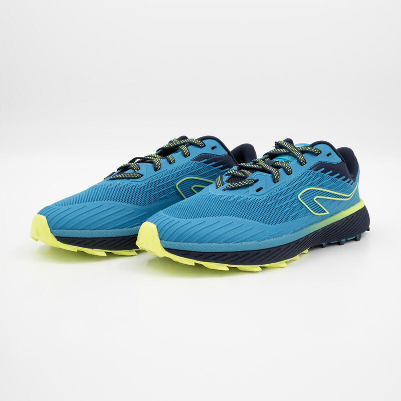 Kinderschoenen voor trailrunning en cross country XCOUNTRY turquoise