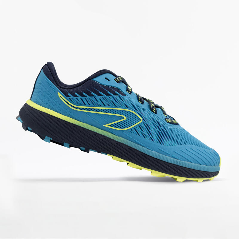 Chaussures de running trail et cross country Enfant - KIPRUN XCOUNTRY Turquoise