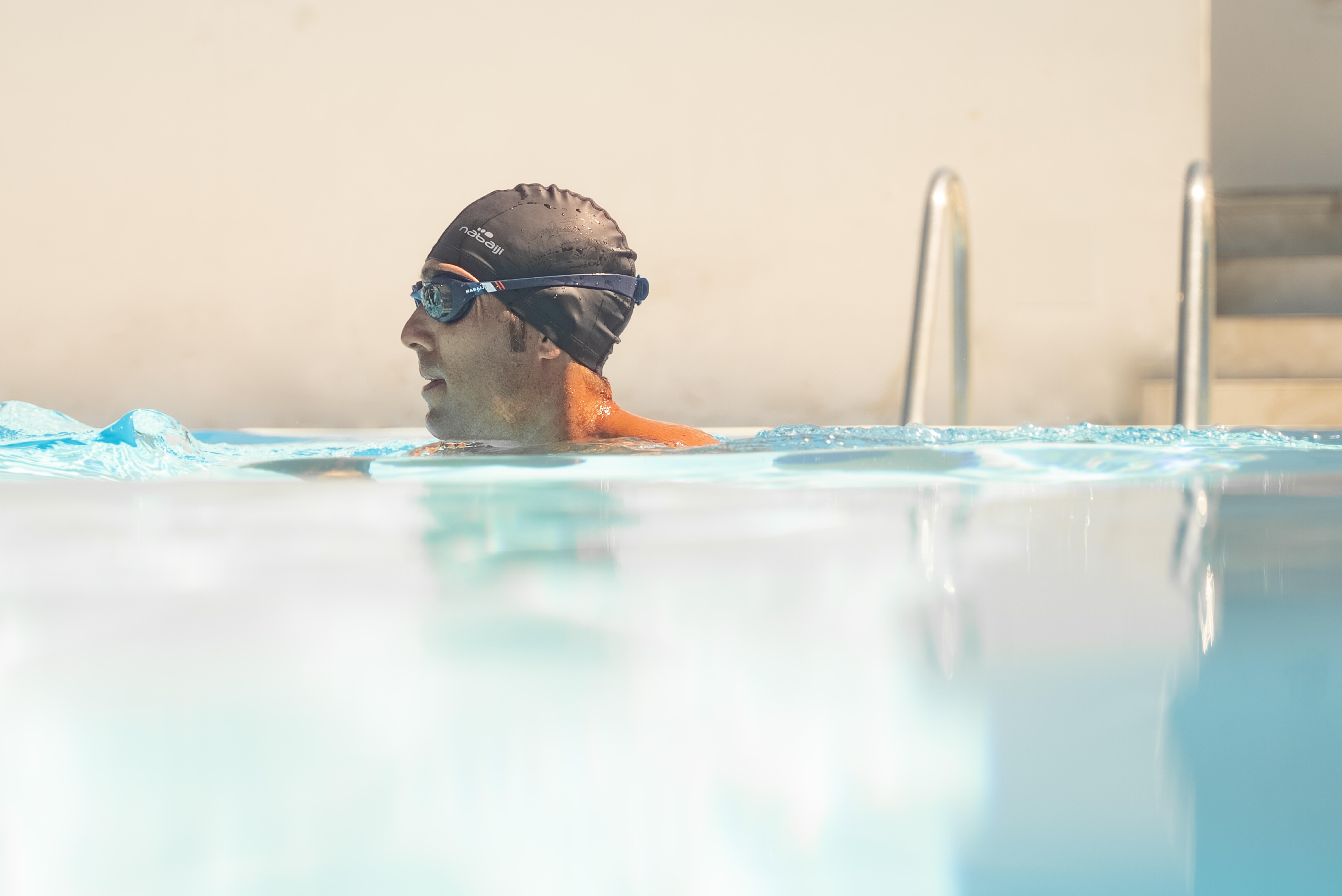 Swimming Goggles with Clear Lenses One Size - Xbase 100 - DECATHLON