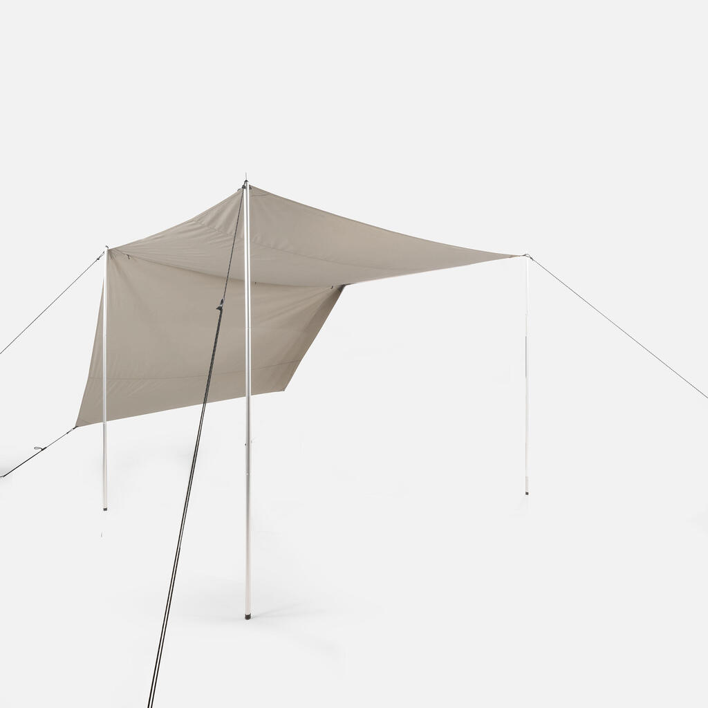 Tarp Schutzplane Polybaumwolle Camping - Tepee für 6 Personen