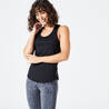 Women Gym Tank Top - Black