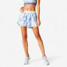 Women's 2-in-1 Anti-Chafing Fitness Cardio Shorts - Print