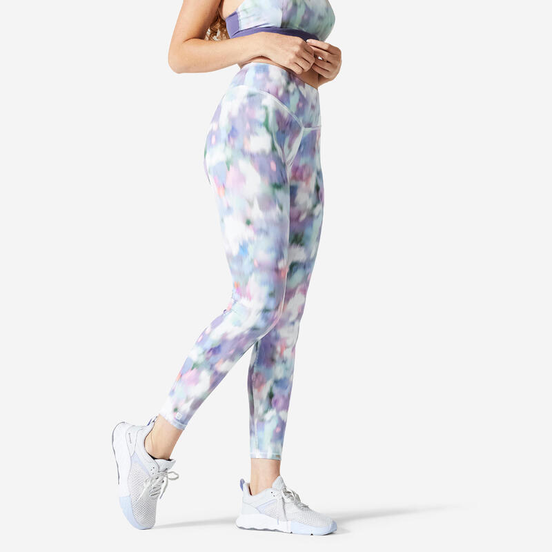 Legginsy fitness damskie Domyos