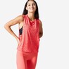 Women Loose Fitness Dance Tank Top - Pink