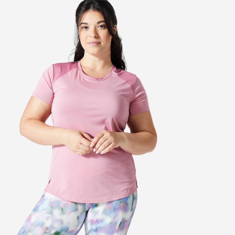 Women Gym  T-Shirt - Pink