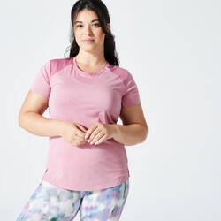 Women's Fitness Fitted T-Shirt - Pink