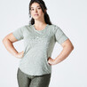Women Gym T-Shirt Polyester - Sage Green