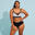 Haut de maillot de bain Aquagym-Aquabike femme Liza Daph blanc