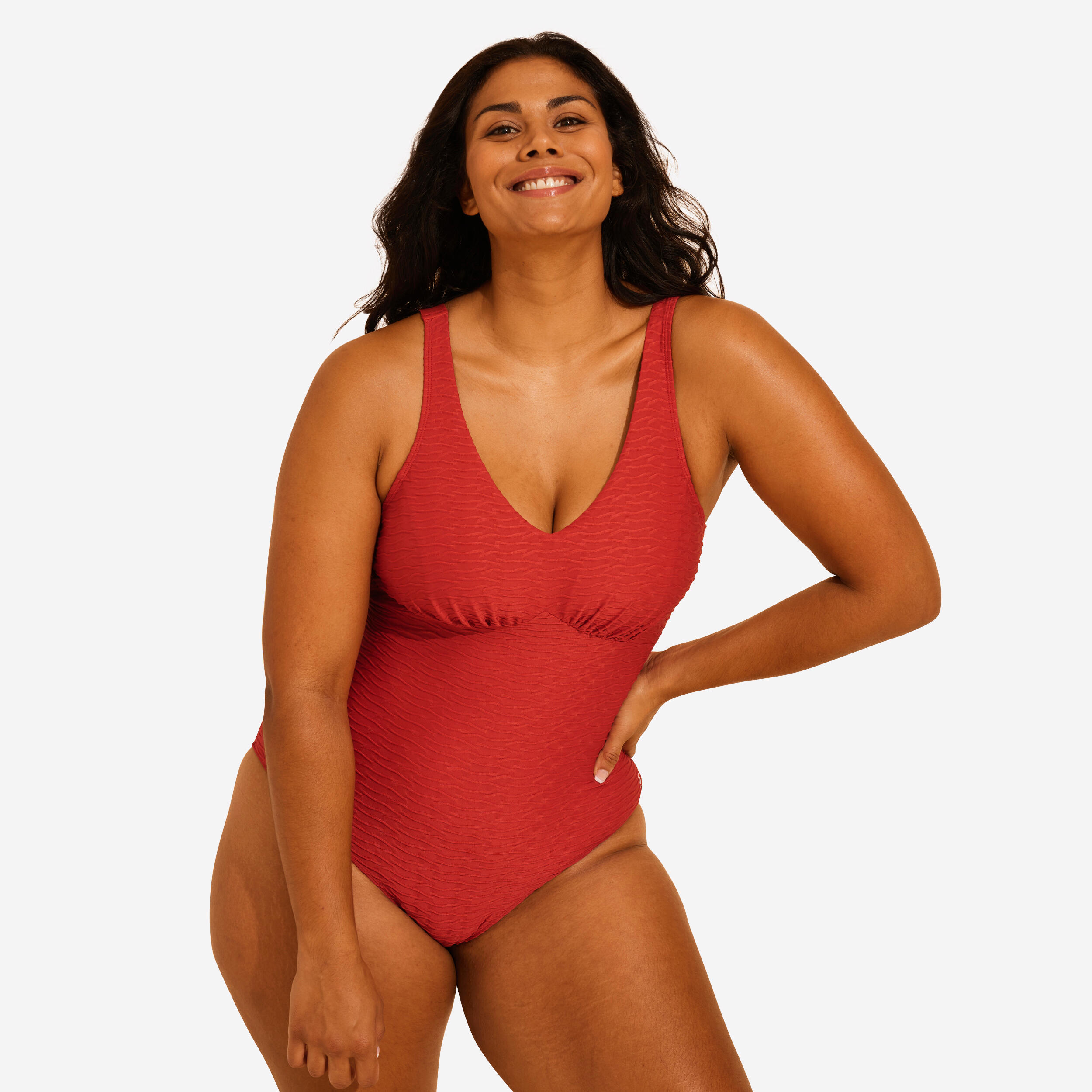 Women's 1-piece swimsuit Romi Salento red