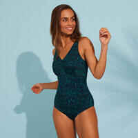 Women's 1-piece swimsuit Romi Nick black green