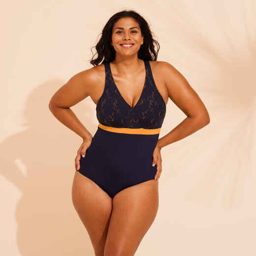 
      Jednodijelni kupaći kostim Mia Dif tamnoplaviKošarice veličine D/E
  