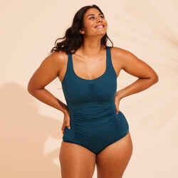 Women's Aquafitness One-Piece Swimsuit Mary - Green