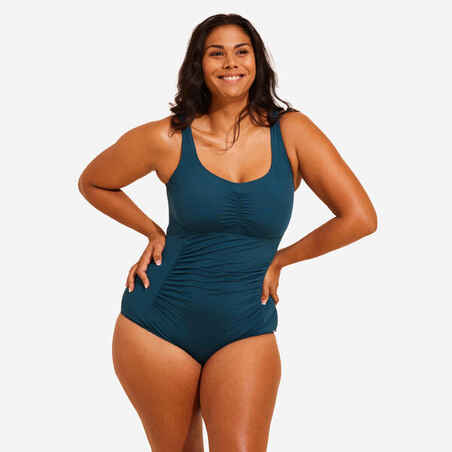 Women's Aquafitness One-Piece Swimsuit Mary - Green