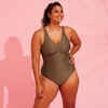 Sieviešu kopējais ūdens aerobikas peldkostīms “Romi Salento”, haki