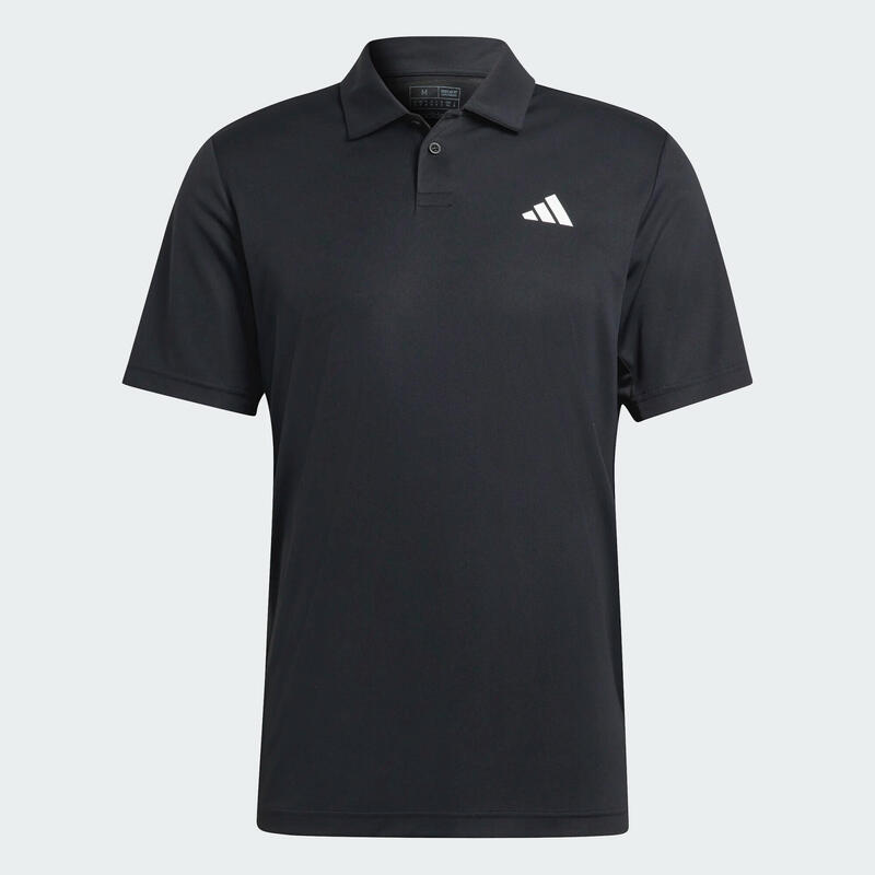 POLO TENNIS MANCHES COURTES HOMME - ADIDAS POLO CLUB NOIR