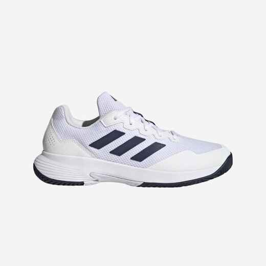 
      Men's Multicourt Tennis Shoes Gamecourt - White
  